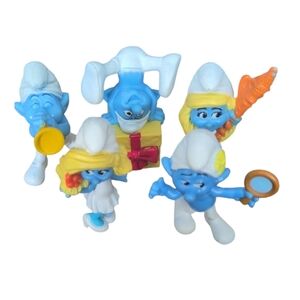 Smurfs PVC Figurine Set of Five - Collectibles